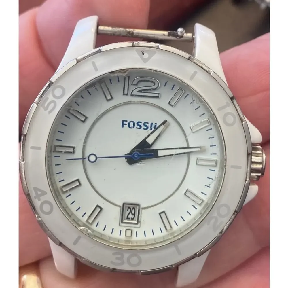 Unisex 40mm Thick Case Fossil Watch, CE-1034, No Band